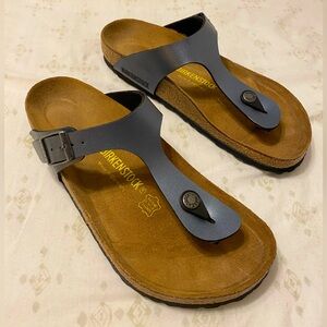 Birkenstock Bizeh leather thong women’s comfort sandals